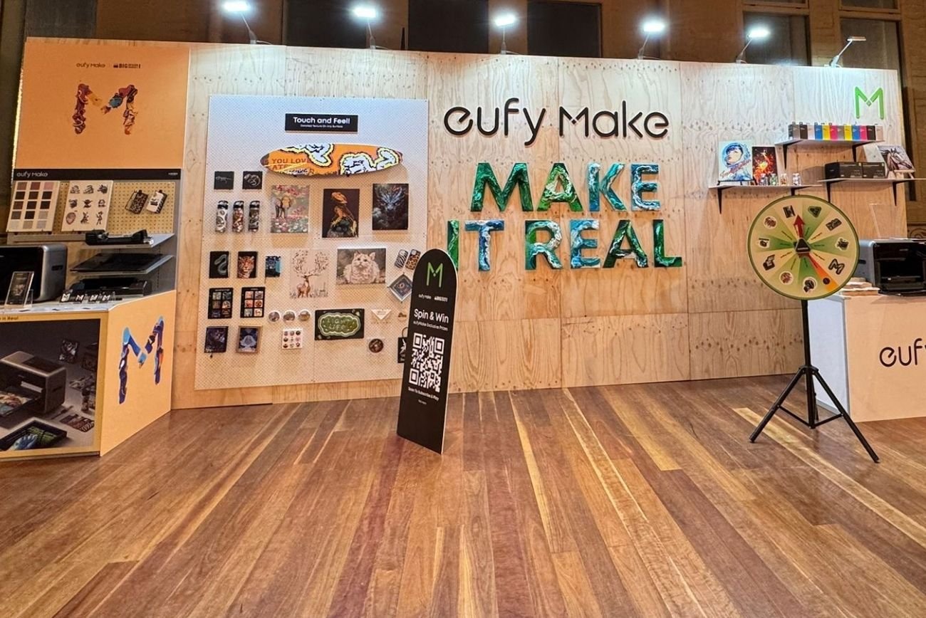 eufyMake booth at The Big Design Market Melbourne