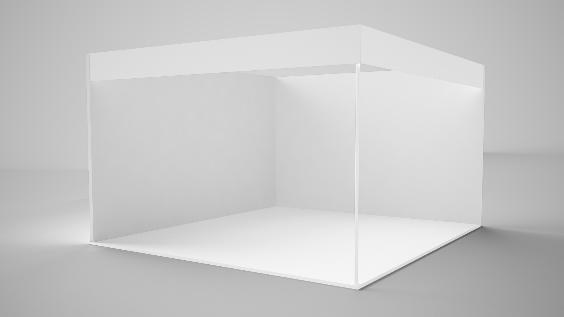 Custom exhibition booth design, fabrication, and on-site installation