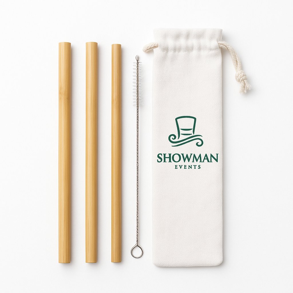 ECO-004 Bamboo Straw Set - Image 1